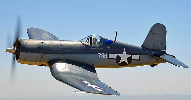 Bliv klar aften Larry Belmont Vought F4U-1A 'Corsair' | Planes of Fame Air Museum